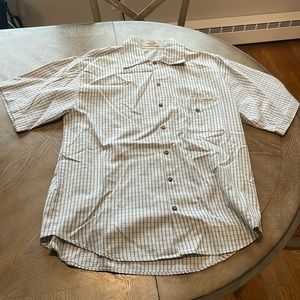 Gordon Smith collared short sleeve button down shirt
